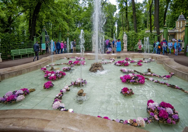 Asamblea Las Flores Celebra Anualmente Jardín Verano Como Una Fiesta — Foto de Stock