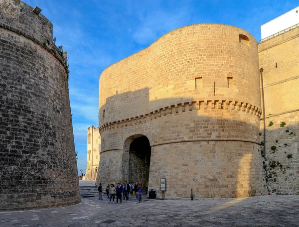 Later Restructuring Could Distort Imposing Appearance Medieval City Gates — Stock Photo, Image