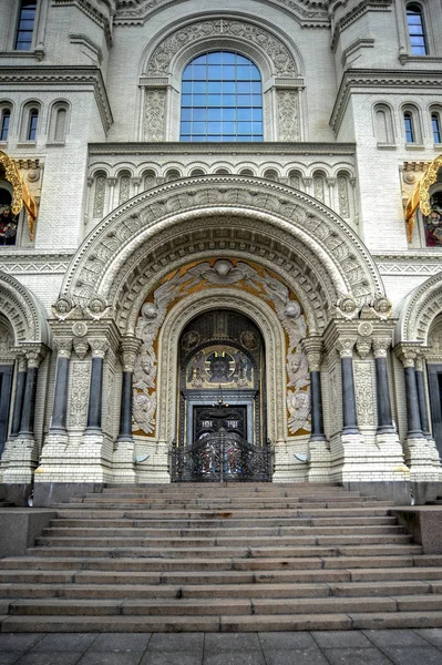 Entrada Principal Catedral Projetada Para Grandes Celebrações Dias Semana Entradas — Fotografia de Stock