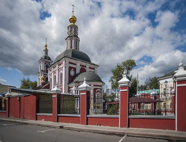 Igreja São Alexis Foi Construída 1748 1751 Rogozhskaya Sloboda Estilo — Fotografia de Stock