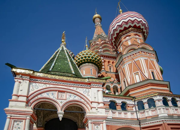 Basil Cathedral Moscow Built 1555 1561 Honor Victory Kazan Khanate — Stock Photo, Image