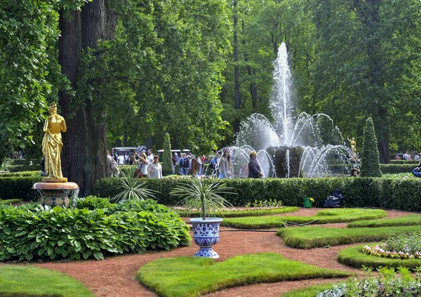 Zuidelijke Oever Van Finse Golf Richtte Peter Een Paleis Park — Stockfoto