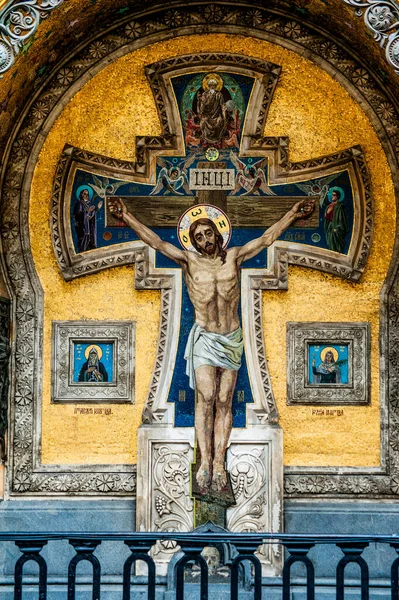 São Petersburgo Rússia 2017 Igreja Memorial Ressurreição Cristo Sangue 1883 — Fotografia de Stock