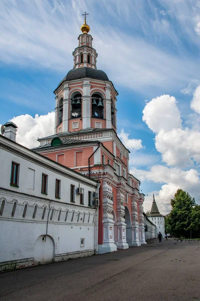 모스크바 최초의 다니엘은 1281 모스카 수도원을 세웠다 수도원은 모스크바 외곽의 — 스톡 사진