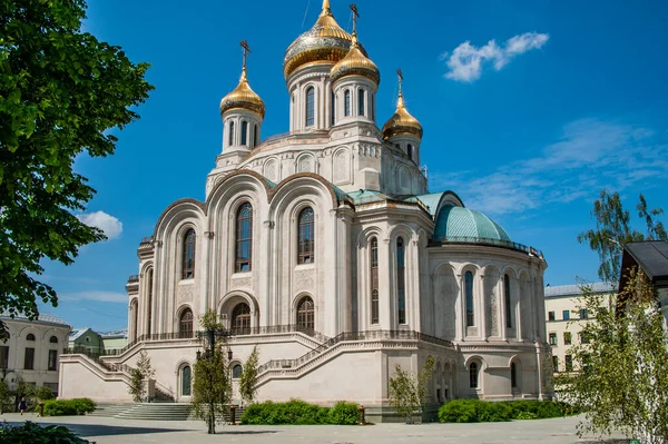 Premier Prince Daniel Moscou Fonda Monastère Danilov Sur Les Rives — Photo