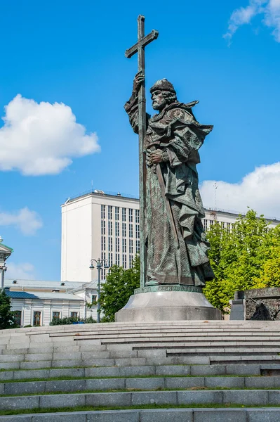 Moskou Rusland 2020 Monumenten Alexander Tuin Zijn Eerste Plaats Gewijd — Stockfoto