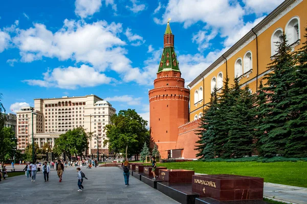 Moscou Russie 2020 Les Monuments Jardin Alexandre Sont Dédiés Tout — Photo