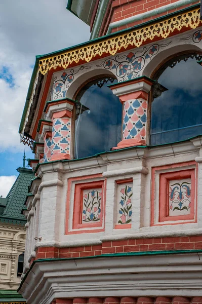 Cathédrale Intercession Compose Neuf Petites Mais Très Grandes Églises Ils — Photo