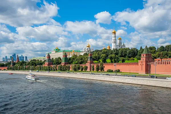 Territoire Moderne Kremlin Moscou Été Formé Fin Xve Siècle Lors — Photo