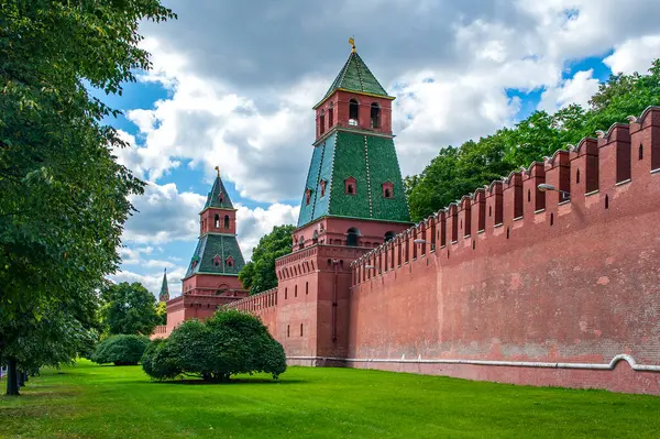 Territoire Moderne Kremlin Moscou Été Formé Fin Xve Siècle Lors — Photo