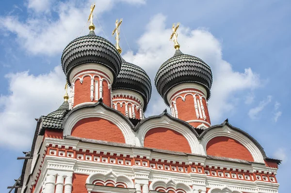 Manastırın Eski Toprakları Kuzey Avlusu Oluşturur Mimari Görünüşü Moskova Barok — Stok fotoğraf