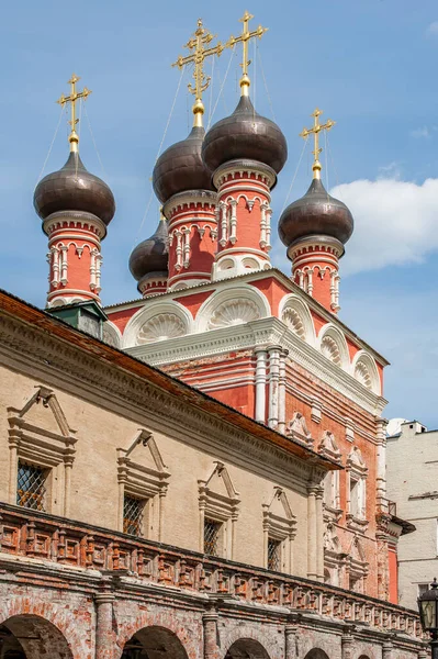 Parentes Dos Czares Russos Naryshkins Doaram Sua Propriedade Cidade Para — Fotografia de Stock