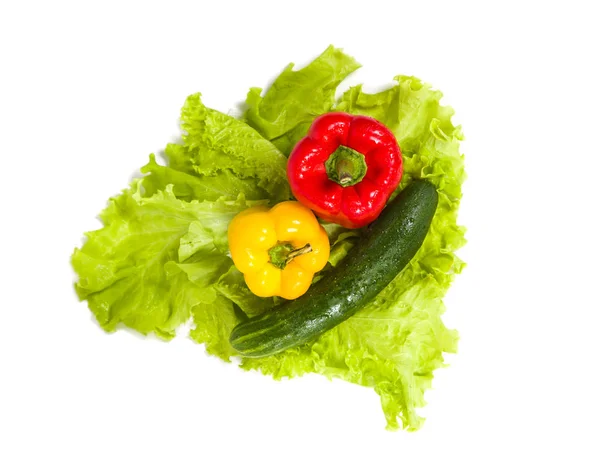 Zdrowe warzywa na sałatkę — Zdjęcie stockowe