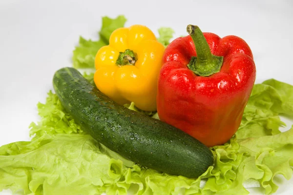 Warzywa na sałatki — Zdjęcie stockowe