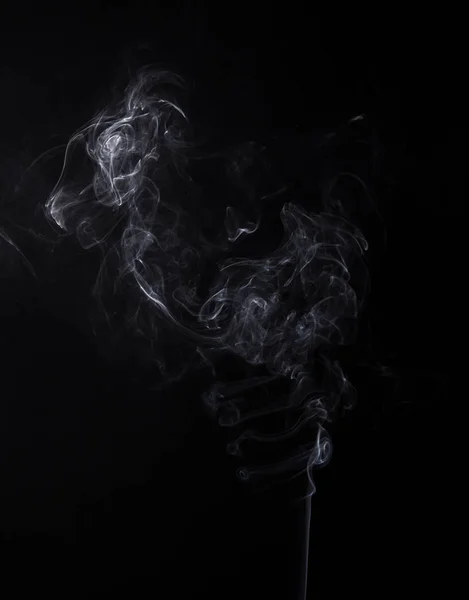Smoky wirowa tlące się aromastick — Zdjęcie stockowe