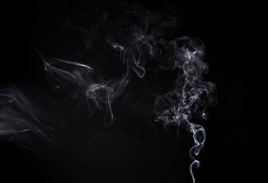 Aroma sopa yanan yatay girdap