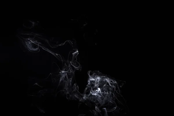 香り棒の燃焼の煙のような波 — ストック写真