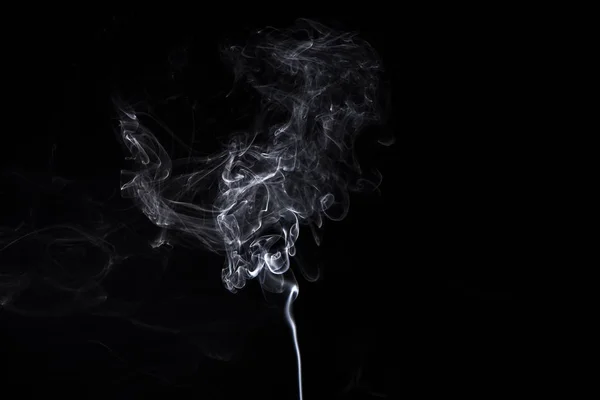 Smoke of burning aromastick — Stock Photo, Image