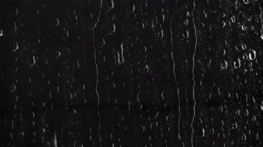 Desen damla siyah arka plan, 4k video