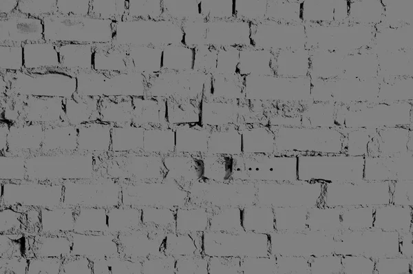 Pattern of old gray wall from brick — Stock Photo, Image