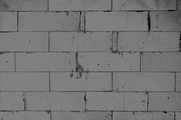 Texture of old gray wall from brick — Stock Photo, Image