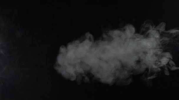 Rökig moln av e-cigarett, 4k — Stockvideo