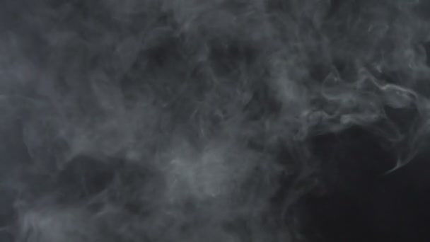 Brouillard de vapeur blanc de la machine à fumée, 4k — Video