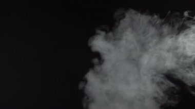 Duman makinası, 4k beyaz dumanlı akışı