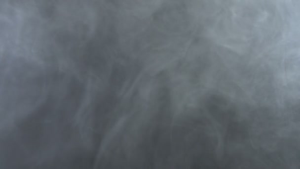 Textura de niebla de vapor blanca, 4k — Vídeos de Stock