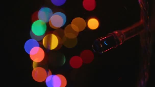 光和波克效果的背景 — 图库视频影像