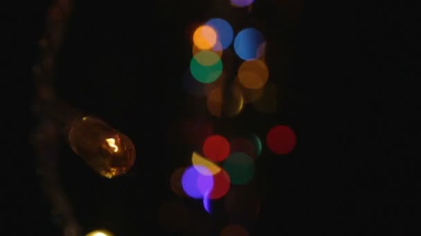彩灯和波克效果 — 图库视频影像