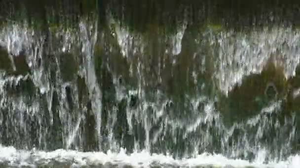 Video di Cascata artificiale inquinata — Video Stock