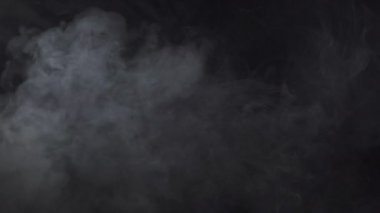 Beyaz sigara dumanı dokusunun vurulması