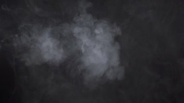 Beyaz bulutlu sigara dumanı dokusu çekimleri