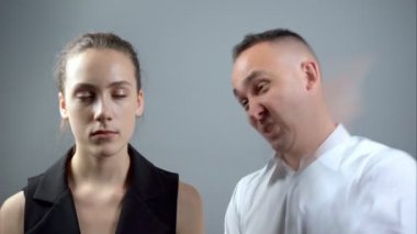 Kavga sırasında çiftin video