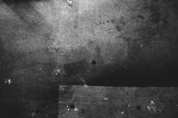 Photo of old scratched surface texture in black and white colors — Stock Photo, Image