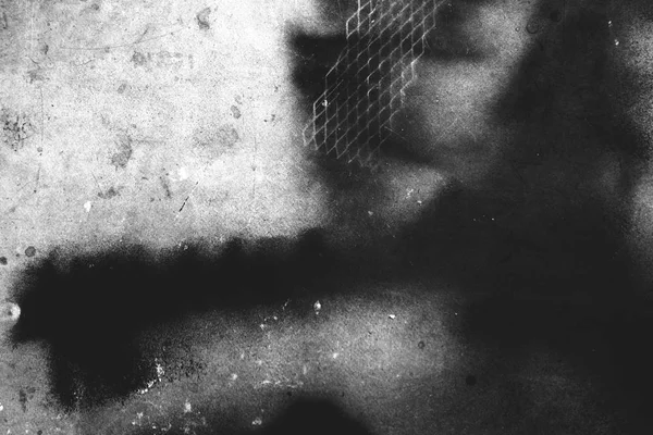 Old scratched surface texture in black and white colors — Stock Photo, Image