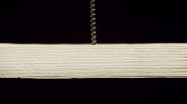 Ahşap tahta ile vida delme vida video