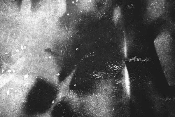 Fotografie starého poškrábaného povrchu v černobílých barvách — Stock fotografie