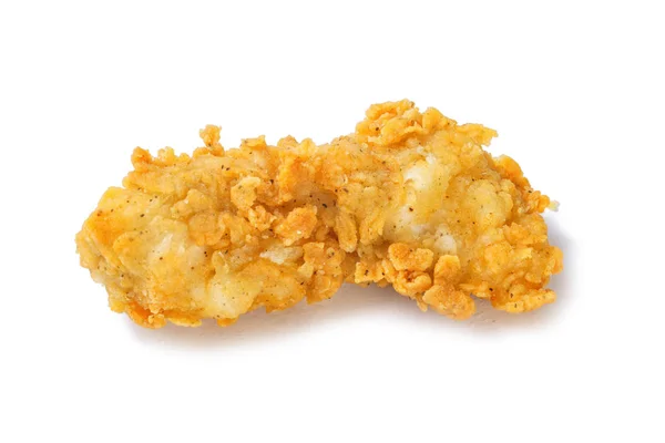 Zdjęcie żółtego chrupiącego smażonego kurczaka filet — Zdjęcie stockowe