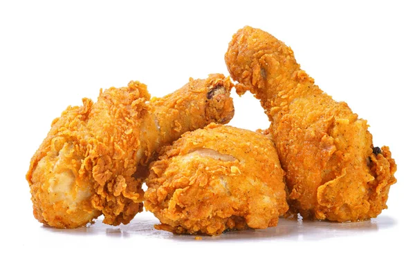 Foto de patas de pollo picante crujiente amarillo frito —  Fotos de Stock