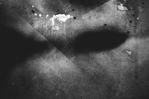 Image of old scratched surface texture black and white colors — ストック写真