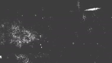 Çizilmiş eski moda sinema dokusunun siyah beyaz renkli videosu.