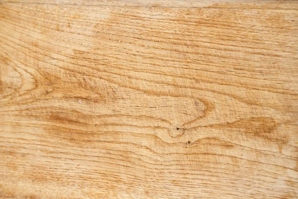 Textura kuchyňské dřevěné desky s poškrábaným — Stock fotografie
