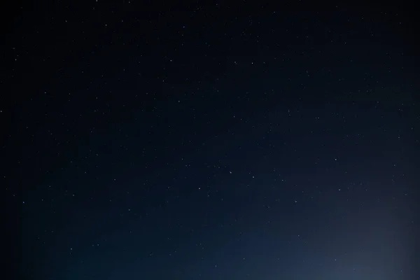 Immagine di cielo blu notturno con stelle — Foto Stock