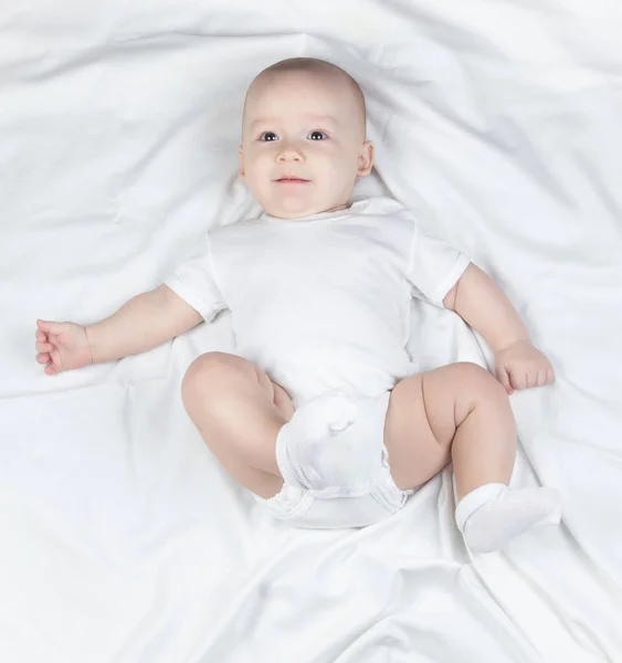 Image of a six month old baby boy — Stock Photo, Image