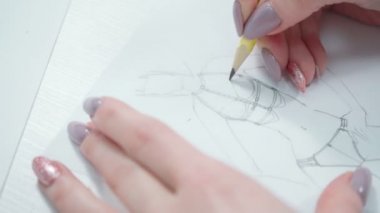 Ofiste resim çizimi videosu