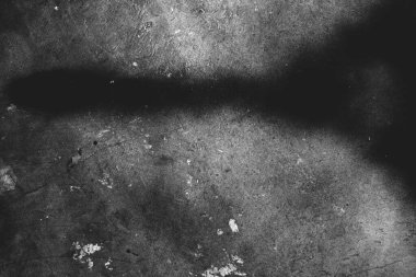 Siyah ve beyaz renklerle çizilmiş eski yüzey fotoğrafı