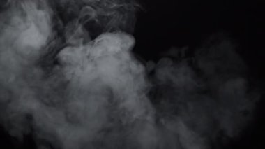 4k video - beyaz bulutlu e-sigara dumanı