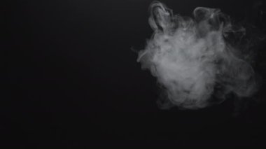 Elektronik buhar sigarasının beyaz duman dokusu